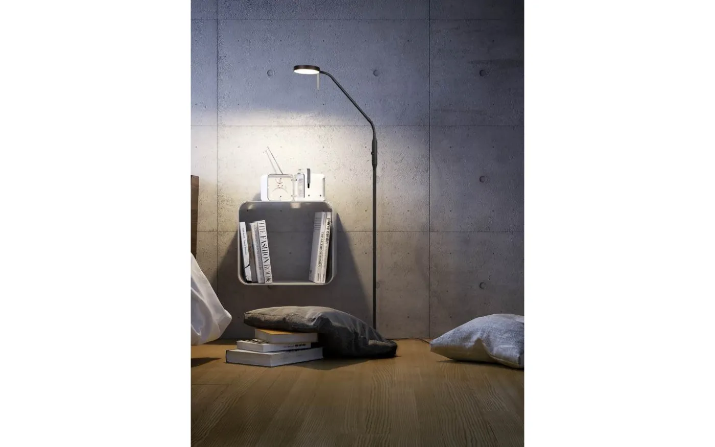 Monza Golvlampa LED mattsvart