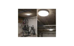 Moon Basic Plafond 32cm LED 3000K/4000K 15W Vit IP44