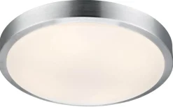 Moon Plafond 39cm LED 3000K 20W Silver IP44