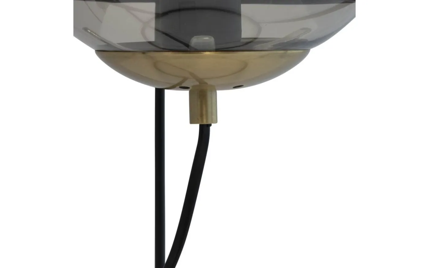 Moon Smoke Bordslampa 34cm Svart/Mässing