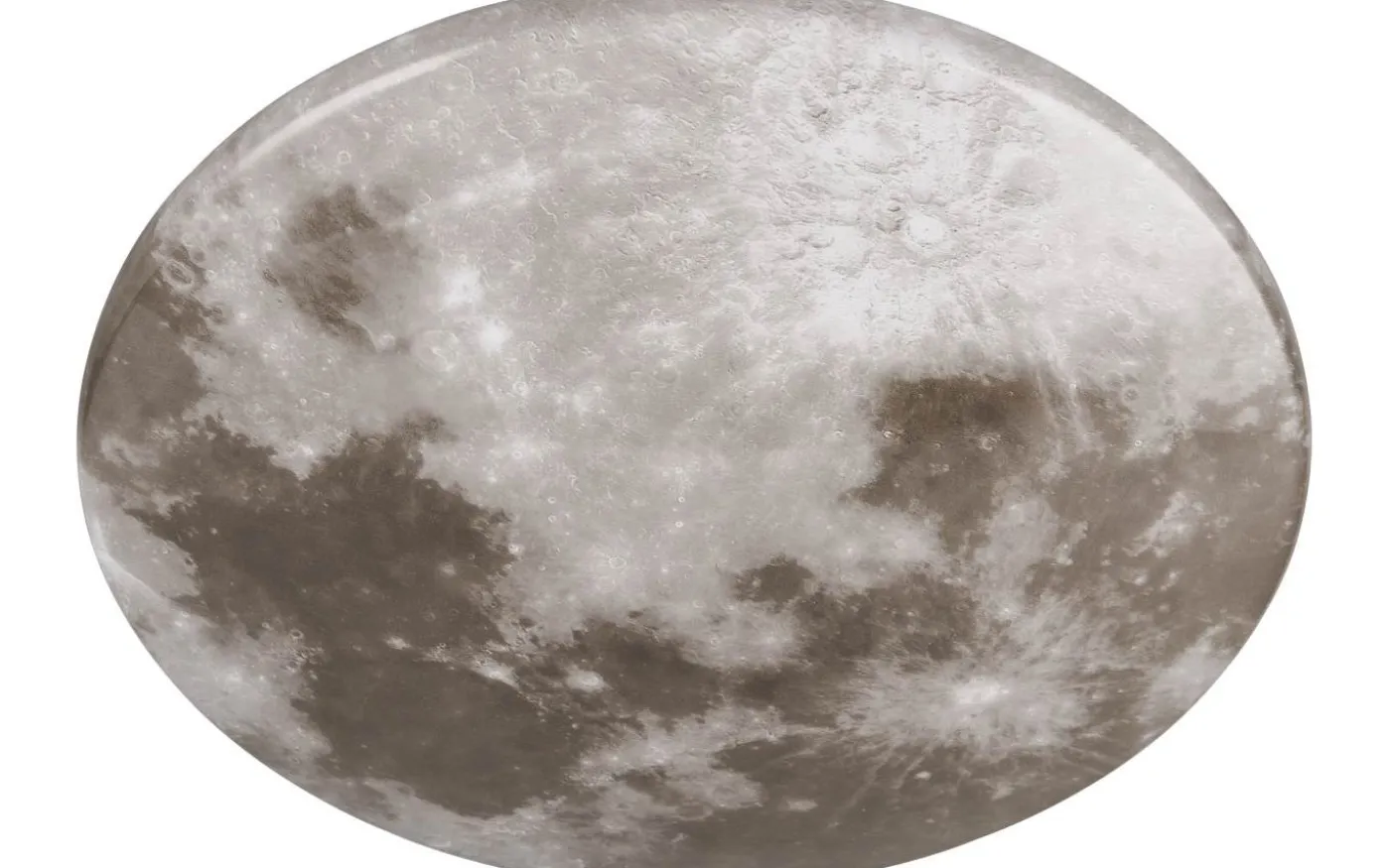 Moonika Plafond LED vit IP44