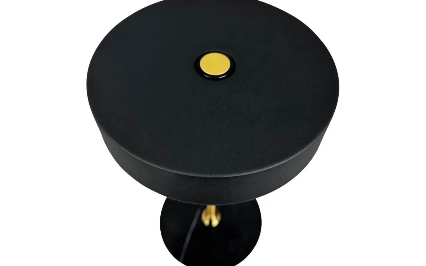 Moonlight Uppladdningsbar Bordslampa 28,5cm LED 3000K 2W Svart/Mässing