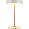 Moonlight Uppladdningsbar Bordslampa 28,5cm LED 3000K 2W Beige/Mässing