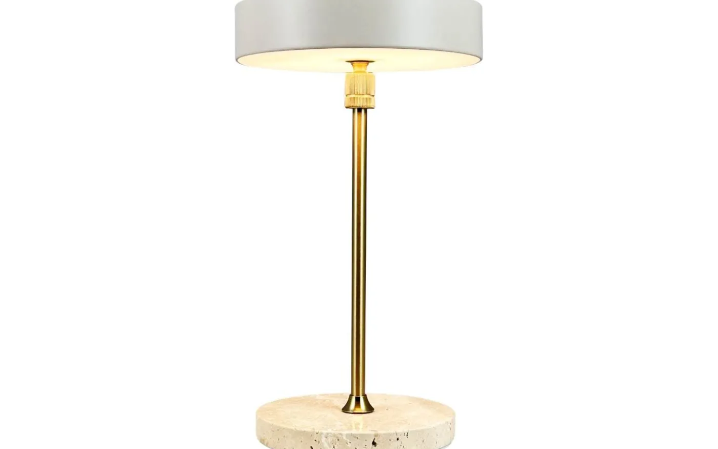 Moonlight Uppladdningsbar Bordslampa 28,5cm LED 3000K 2W Beige/Mässing