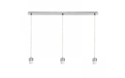 More Taklampa 80cm 3L Krom