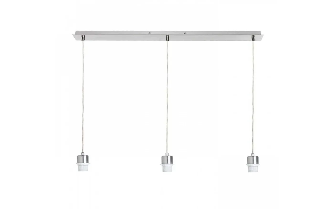 More Taklampa 80cm 3L Krom