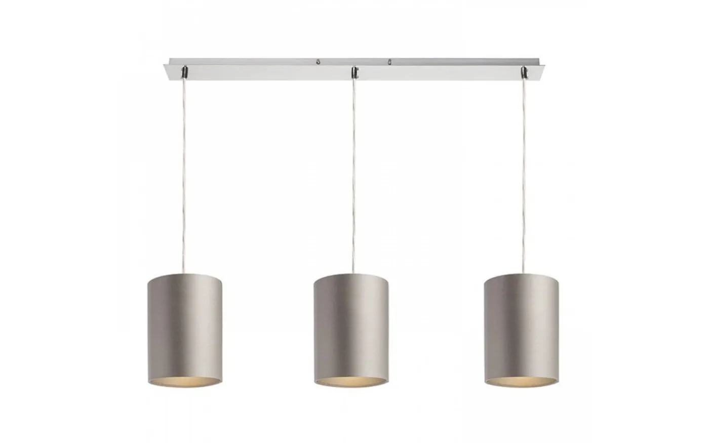 More Taklampa 80cm 3L Krom