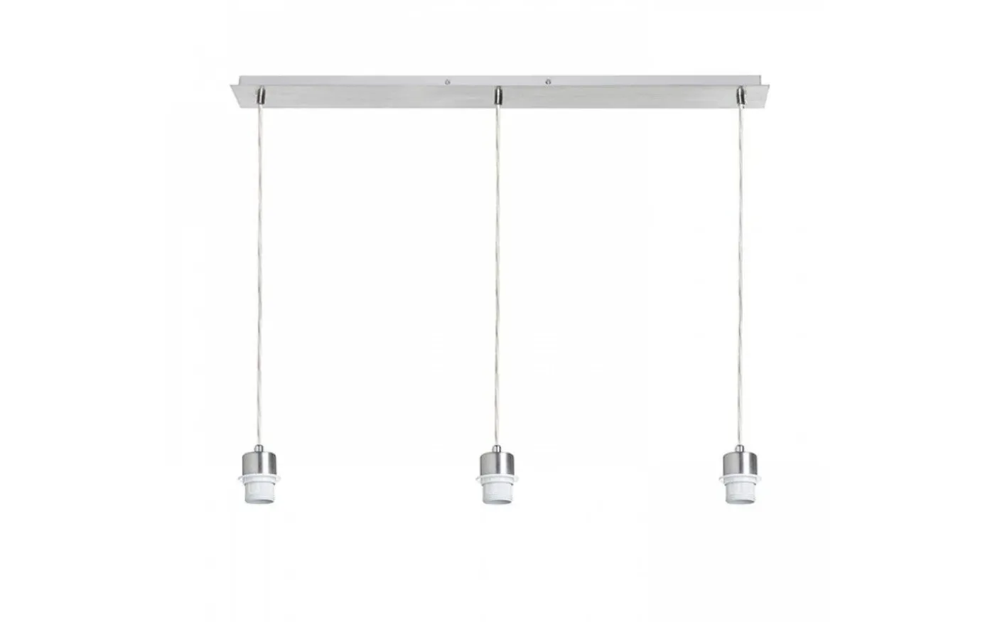 More Taklampa 80cm 3L Krom