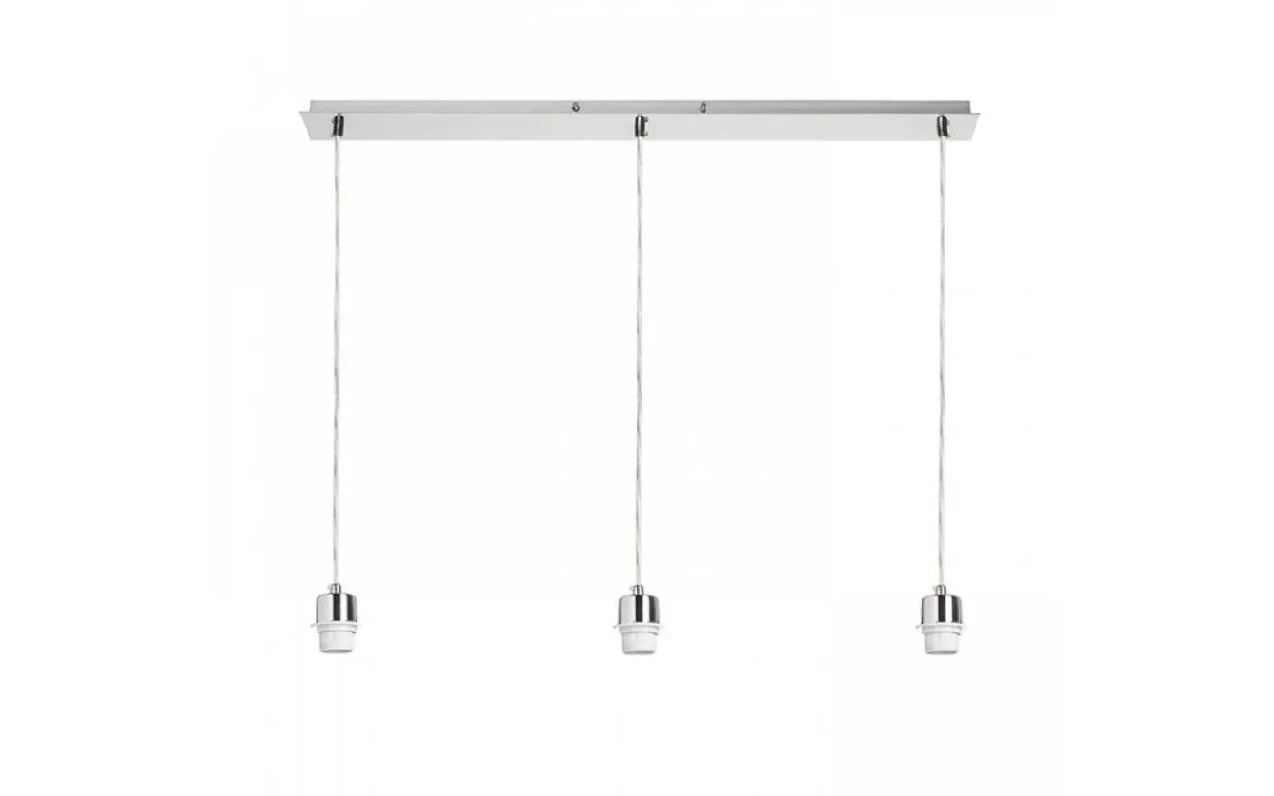 More Taklampa 80cm 3L Matt Nickel