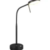 Moreno Skrivbordslampa LED mattsvart uppladdningsbar