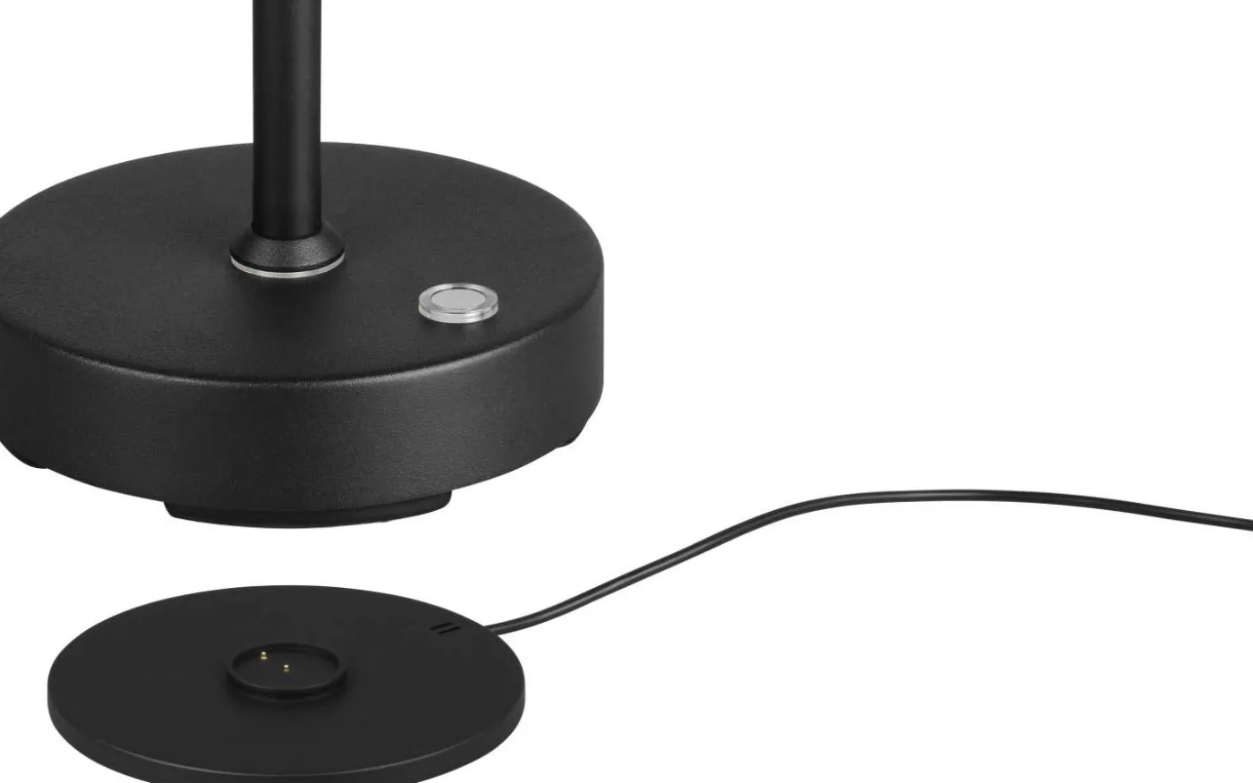 Moreno Skrivbordslampa LED mattsvart uppladdningsbar