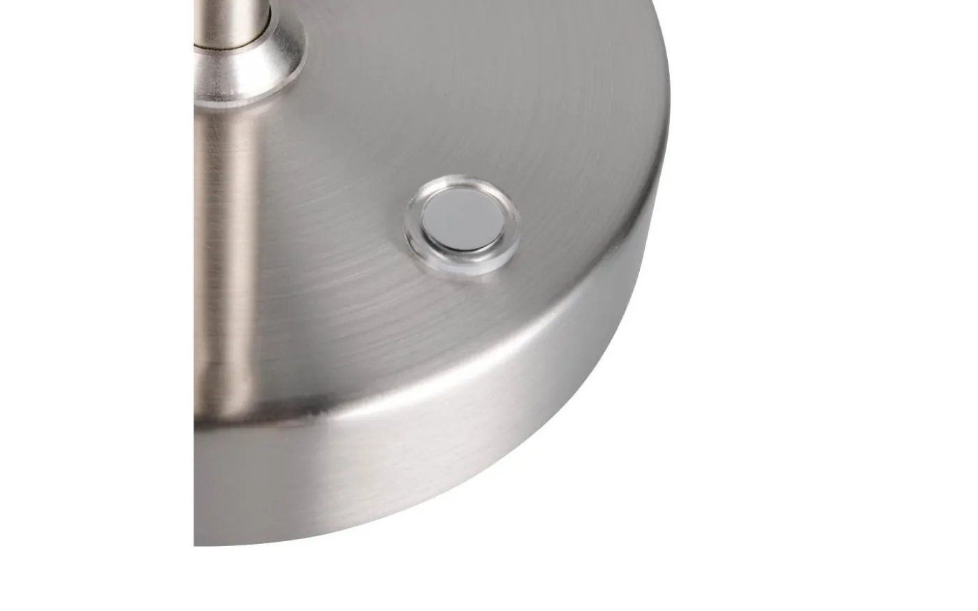 Moreno Skrivbordslampa LED i borstat stål, uppladdningsbar