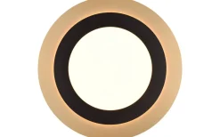 Morgan Plafond LED 45cm matt svart/guld