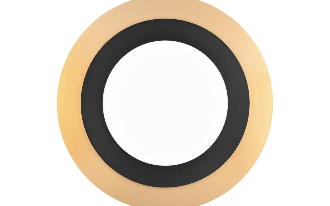 Morgan Plafond LED 45cm matt svart/guld