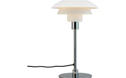 Morph D21 Bordslampa 35cm Vit/Krom