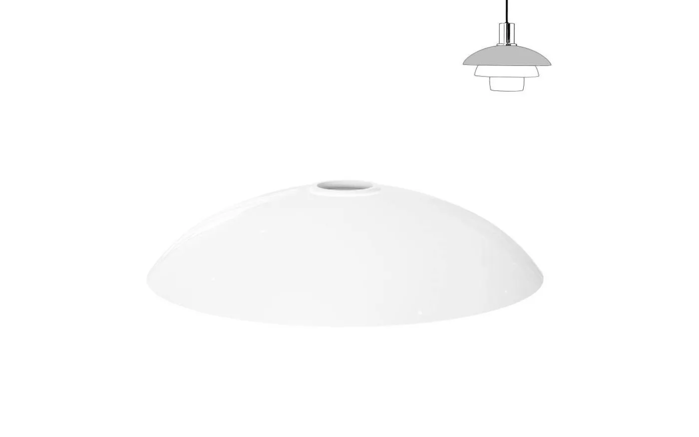 Morph Reservglas Large till Bordslampa