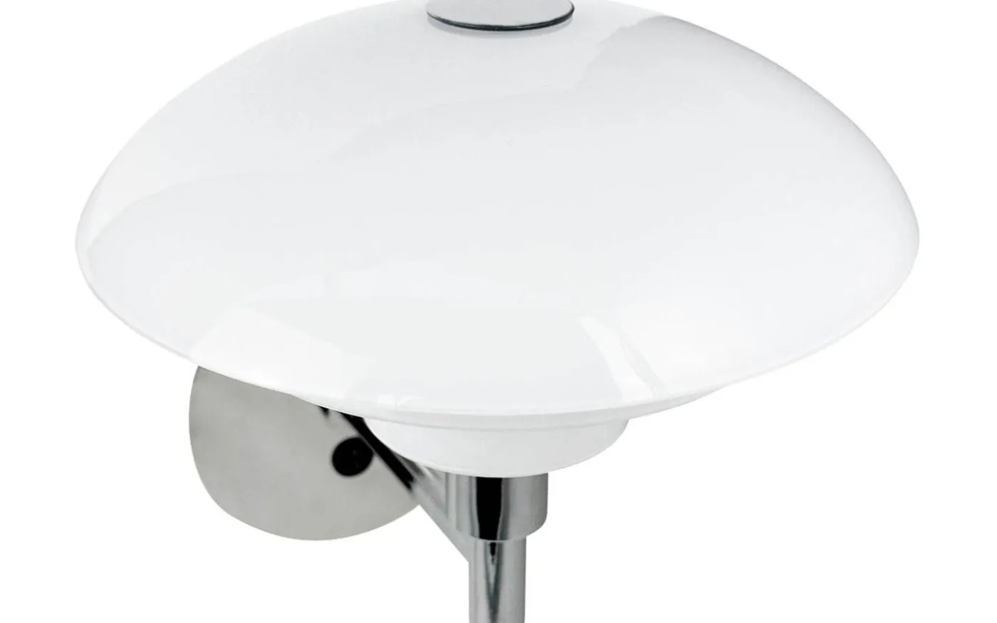 Morph Vägglampa Opal/Krom