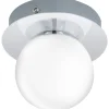 Mosiano Plafond 11cm LED 3000K 3,3W Krom IP44