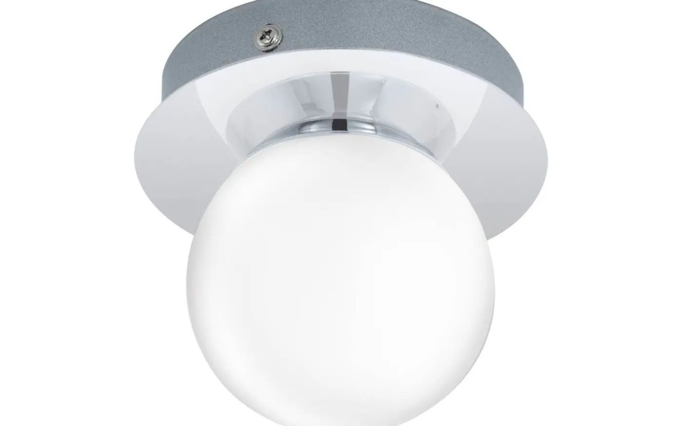 Mosiano Plafond 11cm LED 3000K 3,3W Krom IP44