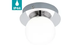 Mosiano Plafond 11cm LED 3000K 3,3W Krom IP44