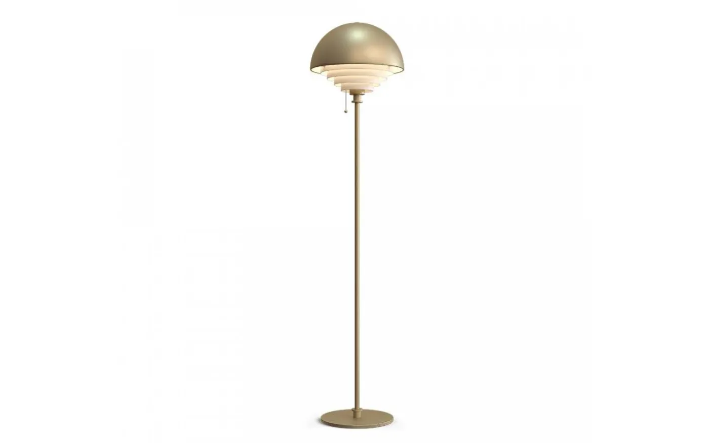 Motown Golvlampa 150cm Mässing