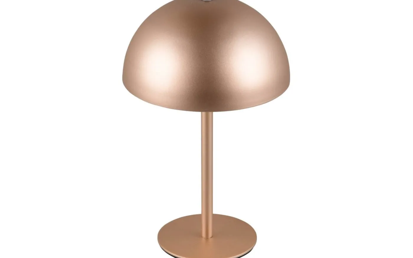 Munoz Bordslampa LED kaffebrun uppladdningsbar