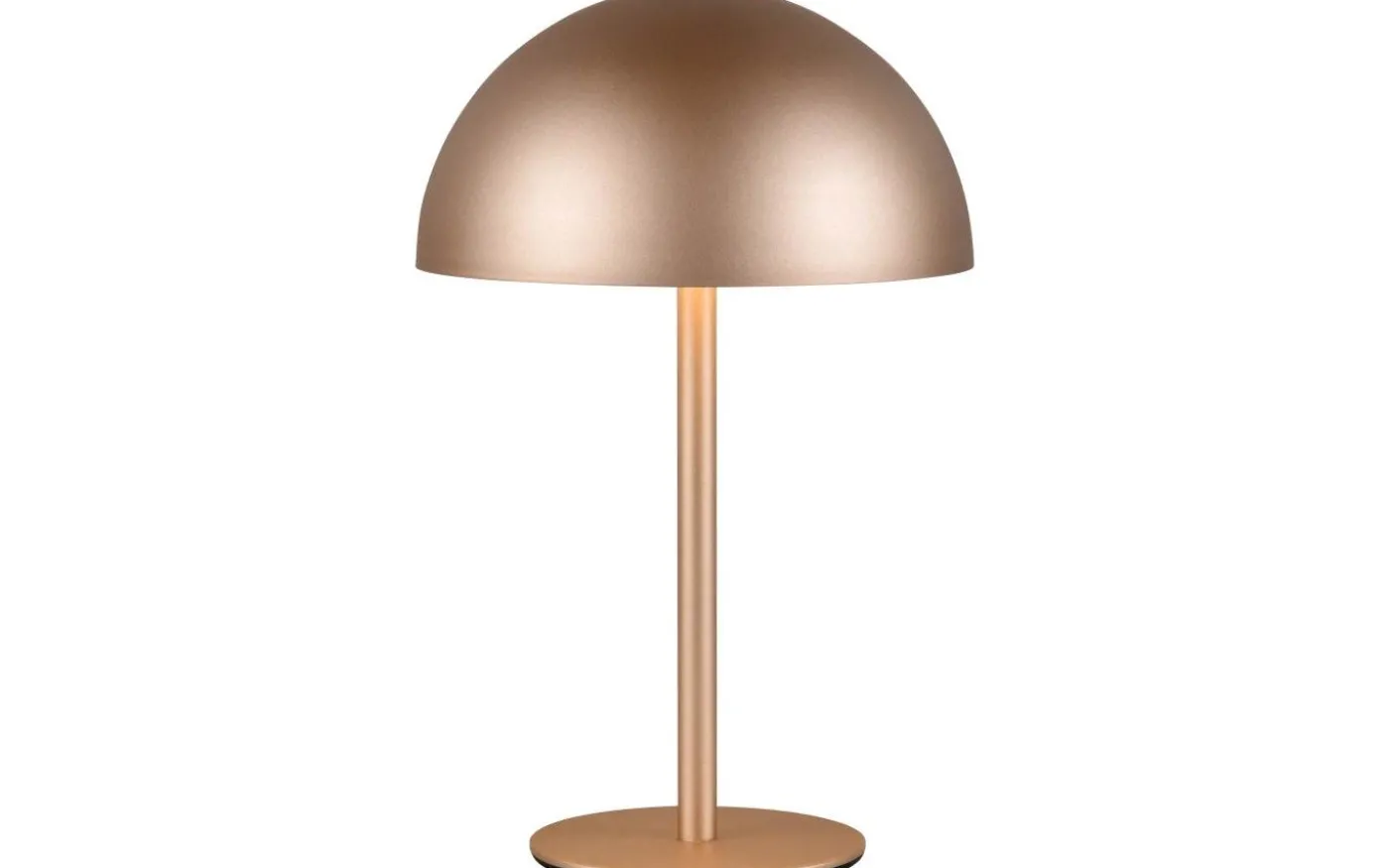 Munoz Bordslampa LED kaffebrun uppladdningsbar