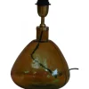 Murano Lampfot 32cm Cognac