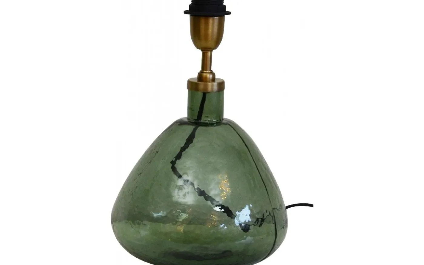 Murano Lampfot 32cm Grön