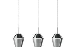 Murmillo Taklampa 77cm Krom/Smoke