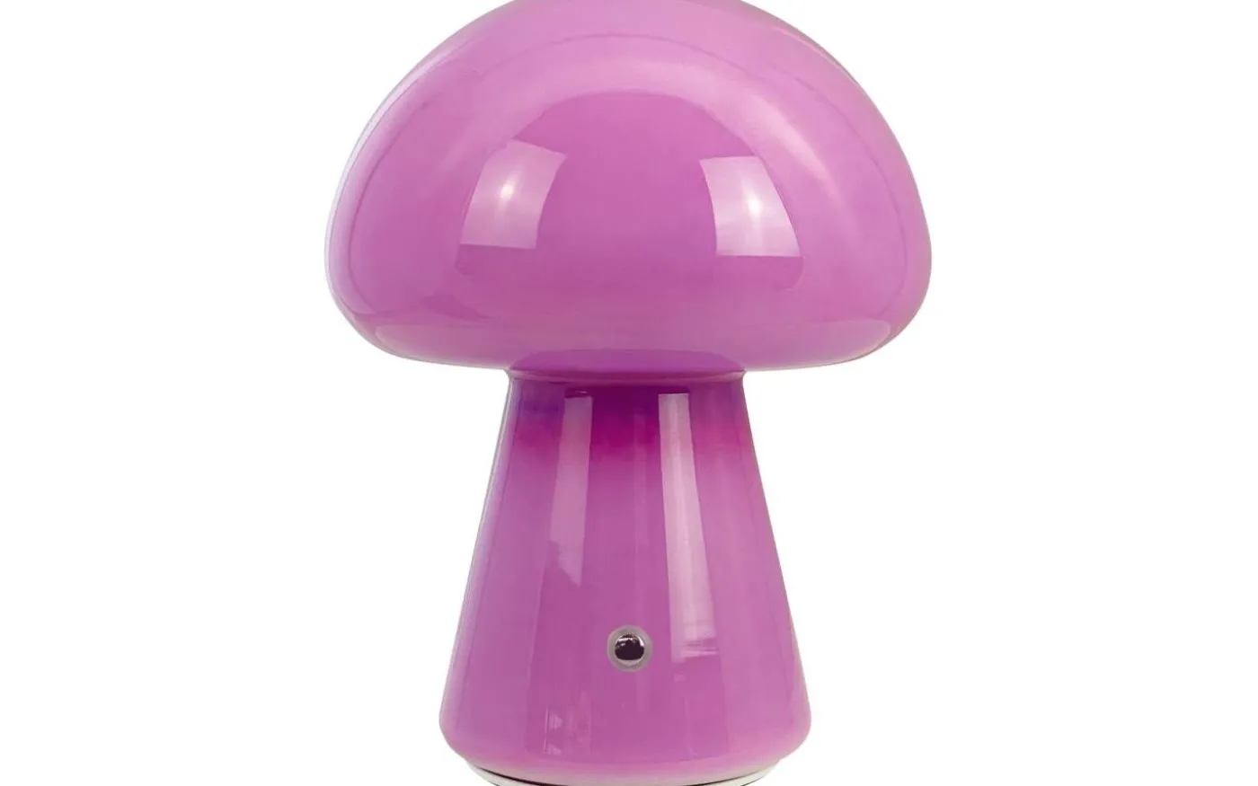 Mushroom Uppladdningsbar Bordslampa 21cm Lila