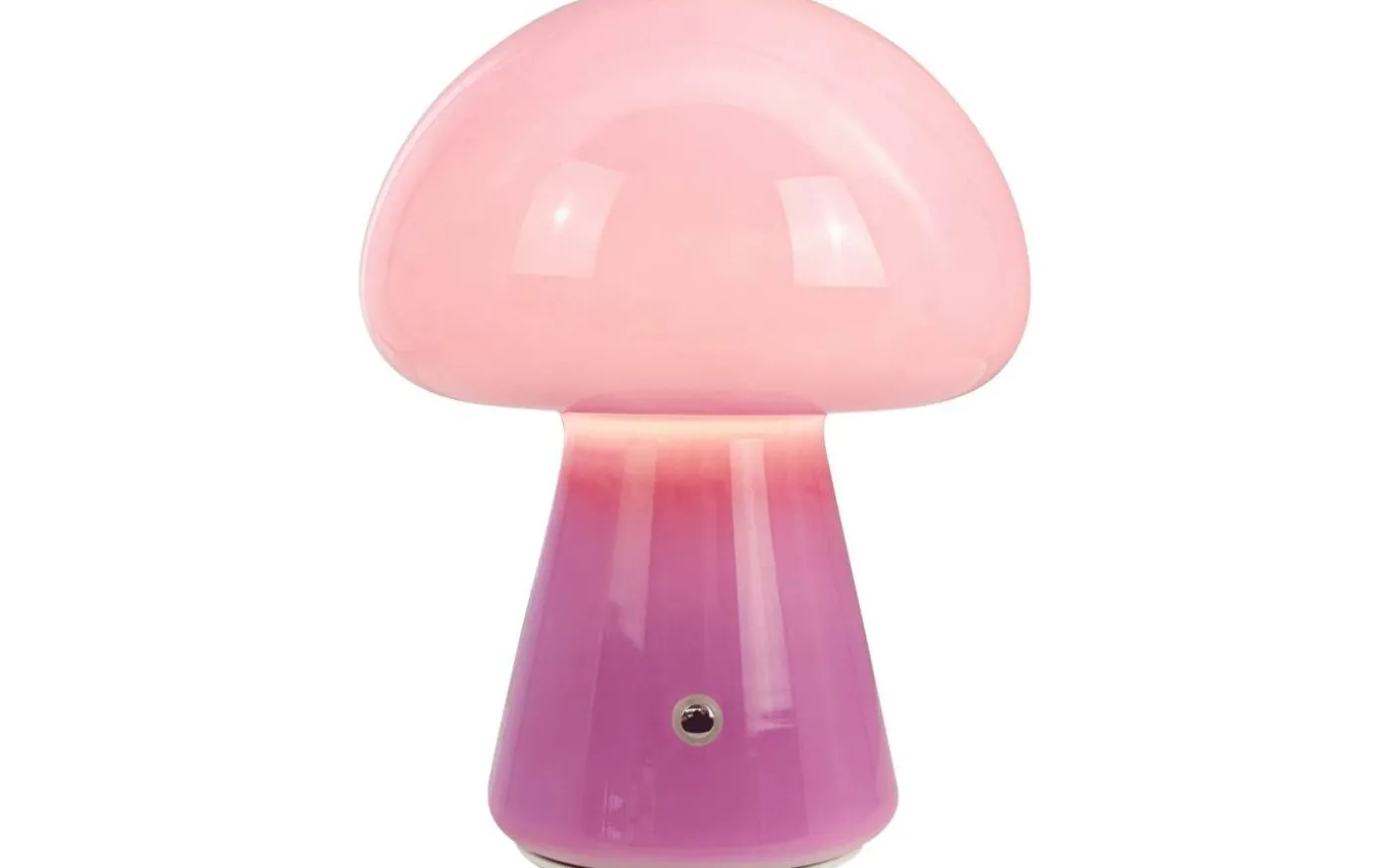 Mushroom Uppladdningsbar Bordslampa 21cm Lila