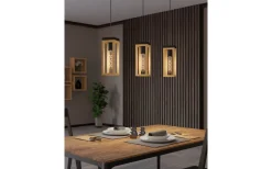 Nafferton Taklampa 80cm Svart/Natur