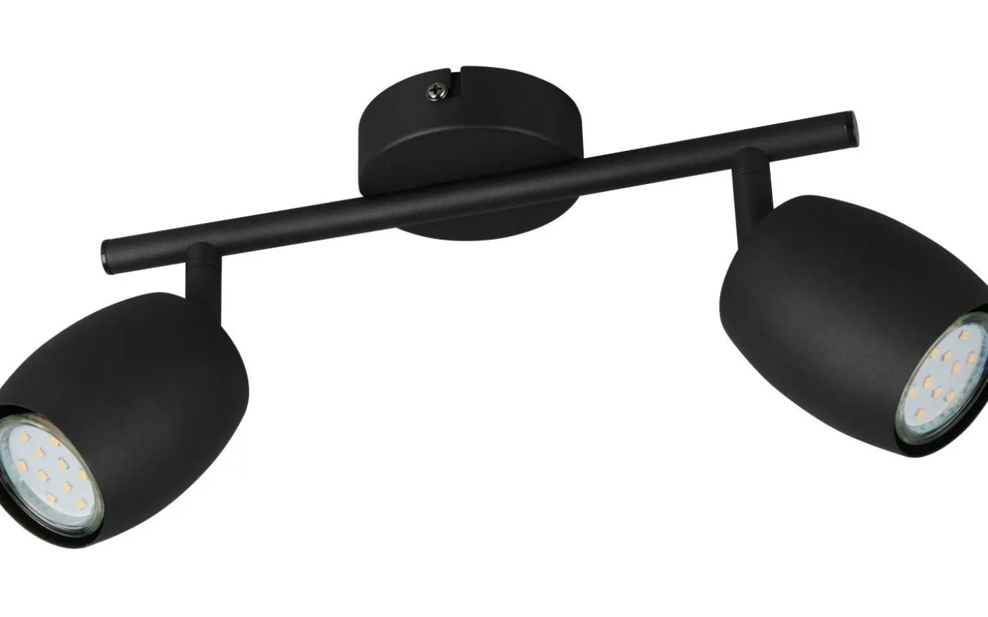 Nancy Spotlight 2-delad GU10 mattsvart