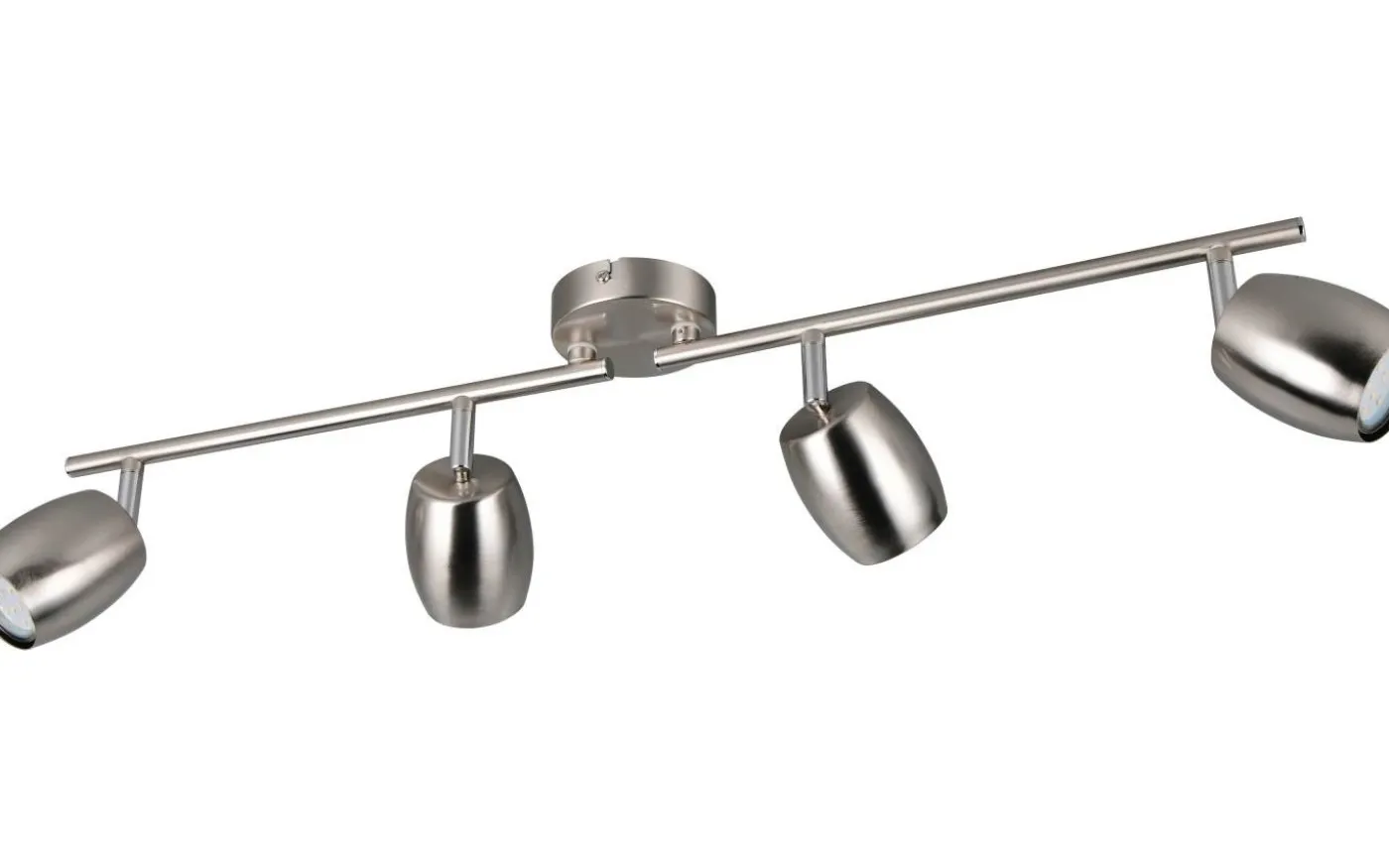 Nancy Spotlight 4-delad GU10 borstad stål