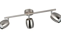 Nancy Spotlight 3-delad GU10 borstad stål
