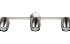 Nancy Spotlight 3-delad GU10 borstad stål