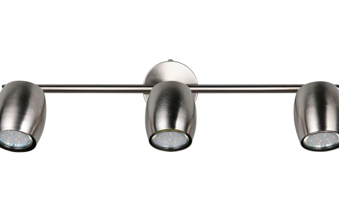 Nancy Spotlight 3-delad GU10 borstad stål
