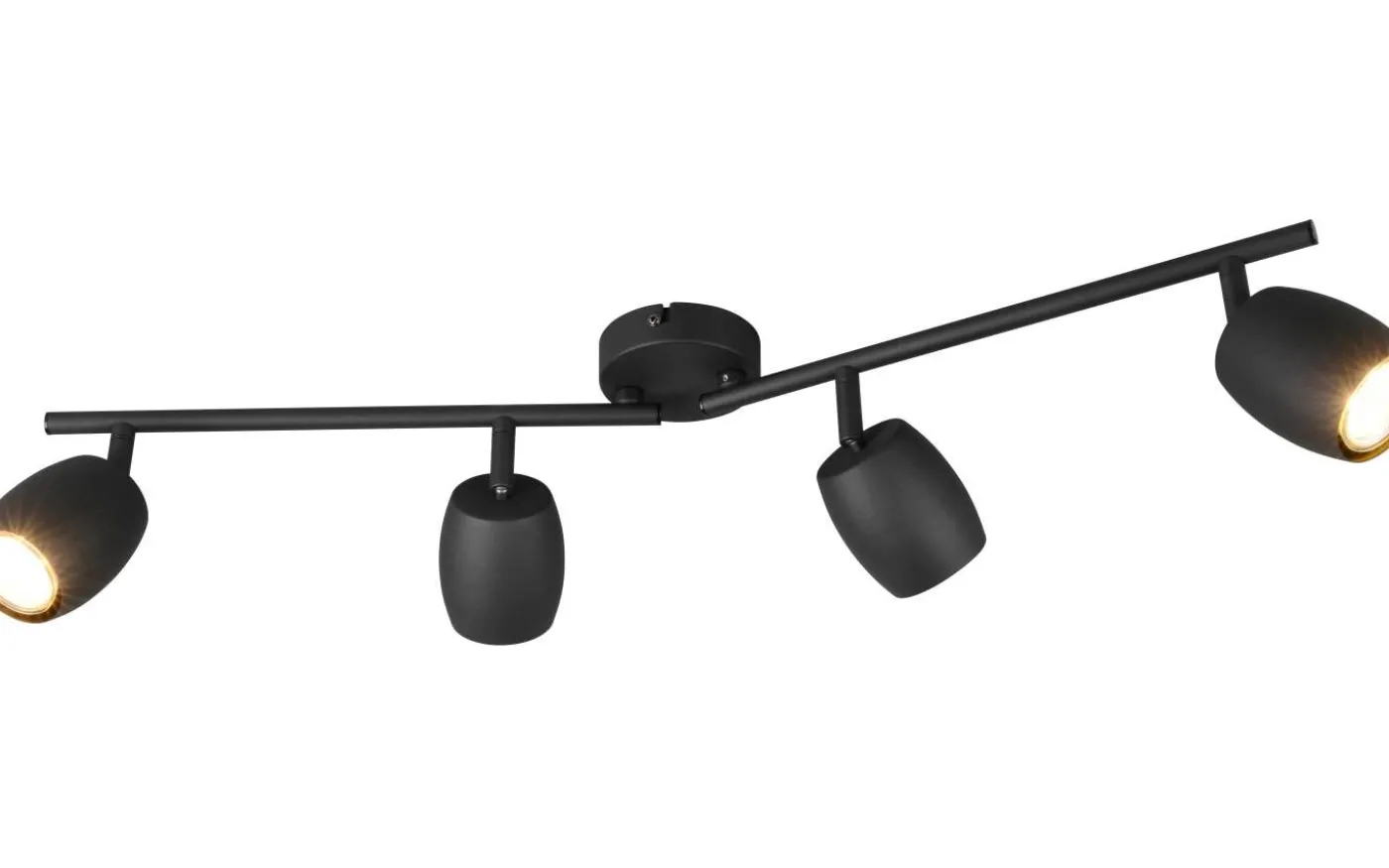 Nancy Spotlight 4-delad GU10 mattsvart