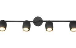 Nancy Spotlight 4-delad GU10 mattsvart