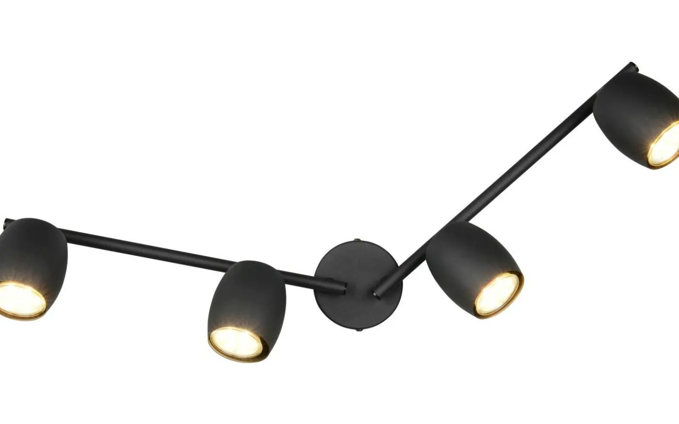 Nancy Spotlight 4-delad GU10 mattsvart