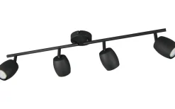 Nancy Spotlight 4-delad GU10 mattsvart