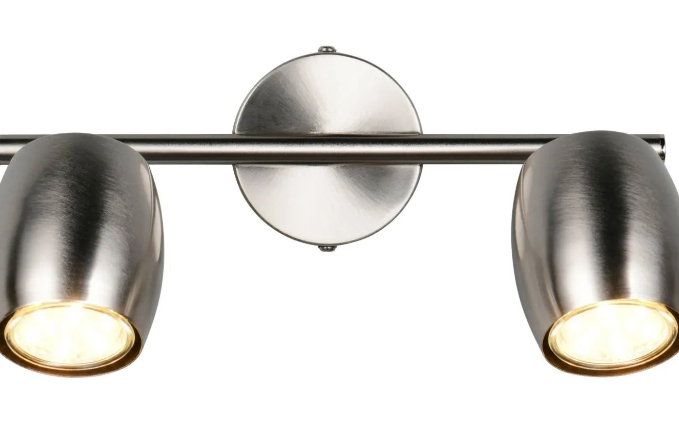 Nancy Spotlight 2-delad GU10 borstad stål