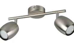 Nancy Spotlight 2-delad GU10 borstad stål