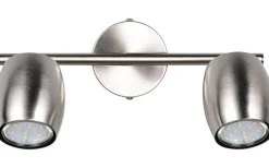 Nancy Spotlight 2-delad GU10 borstad stål