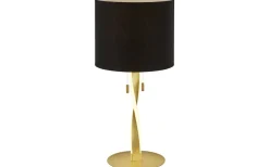 Nandor Bordslampa E27 + LED svart/guld