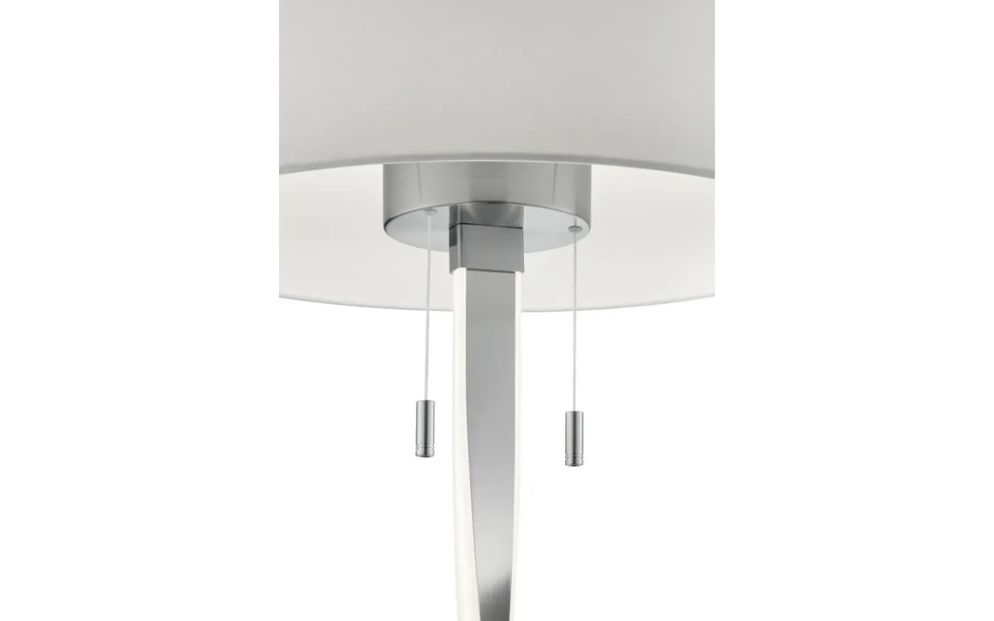 Nandor Golvlampa E27 + LED borstat stål