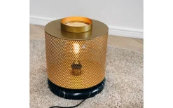 Nantes Bordslampa 35cm Mässing/Svart Marmor