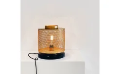 Nantes Bordslampa 35cm Mässing/Svart Marmor