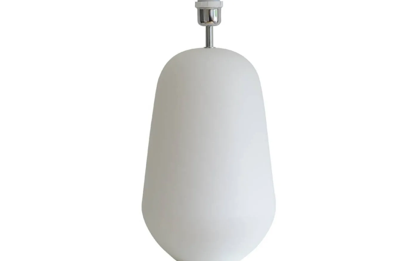 Naomi Lampfot 46cm Vit